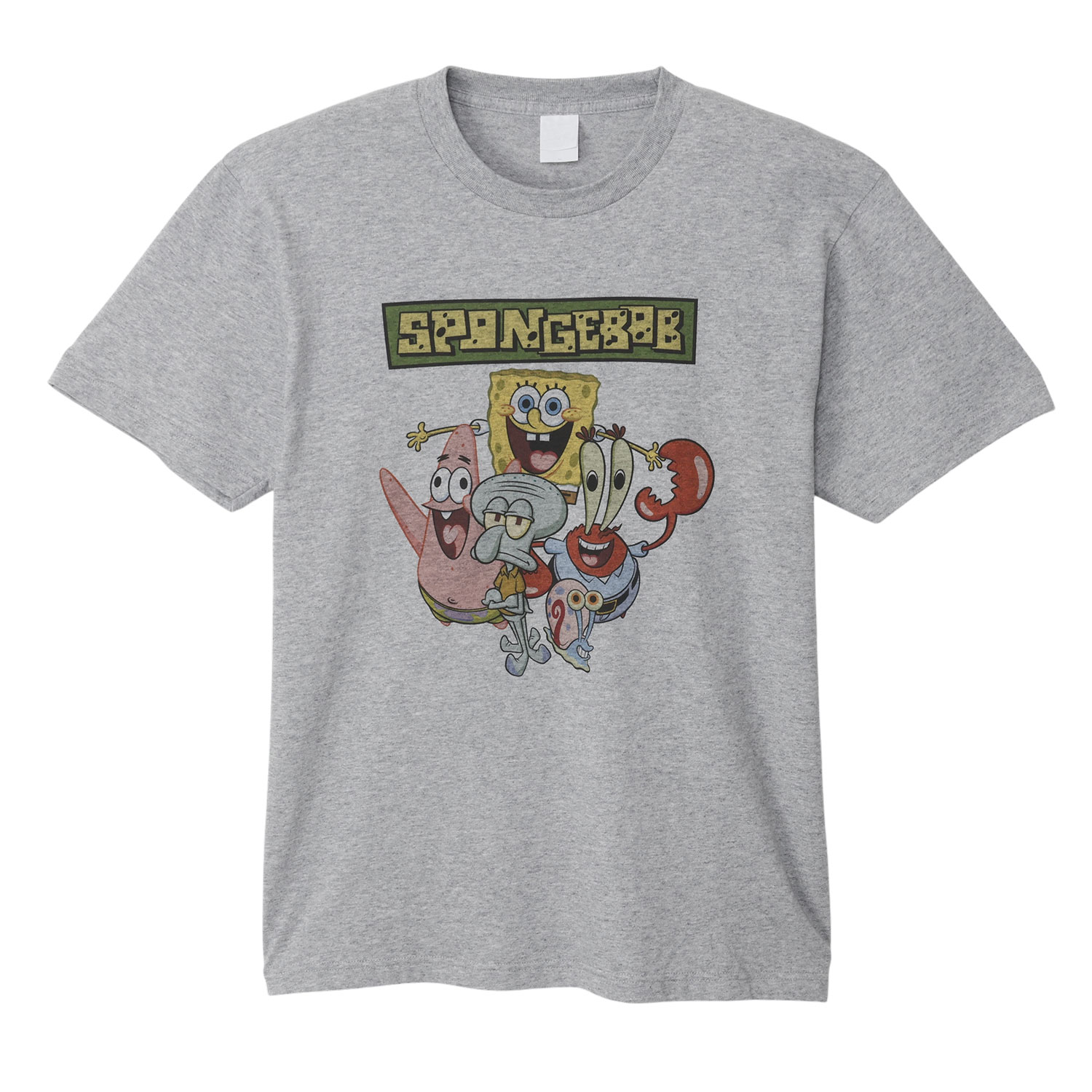 [公式] メーカー直営 スポンジ・ボブ Tシャツ なかよし