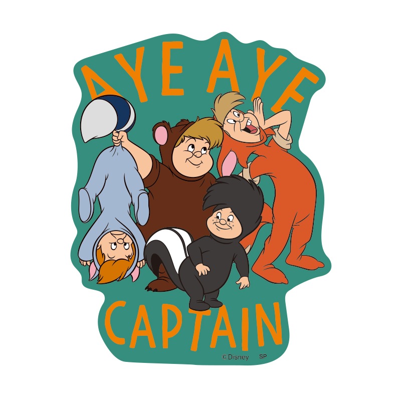 ディズニー キャラクターステッカー ロスト・ボーイズ/アイアイ