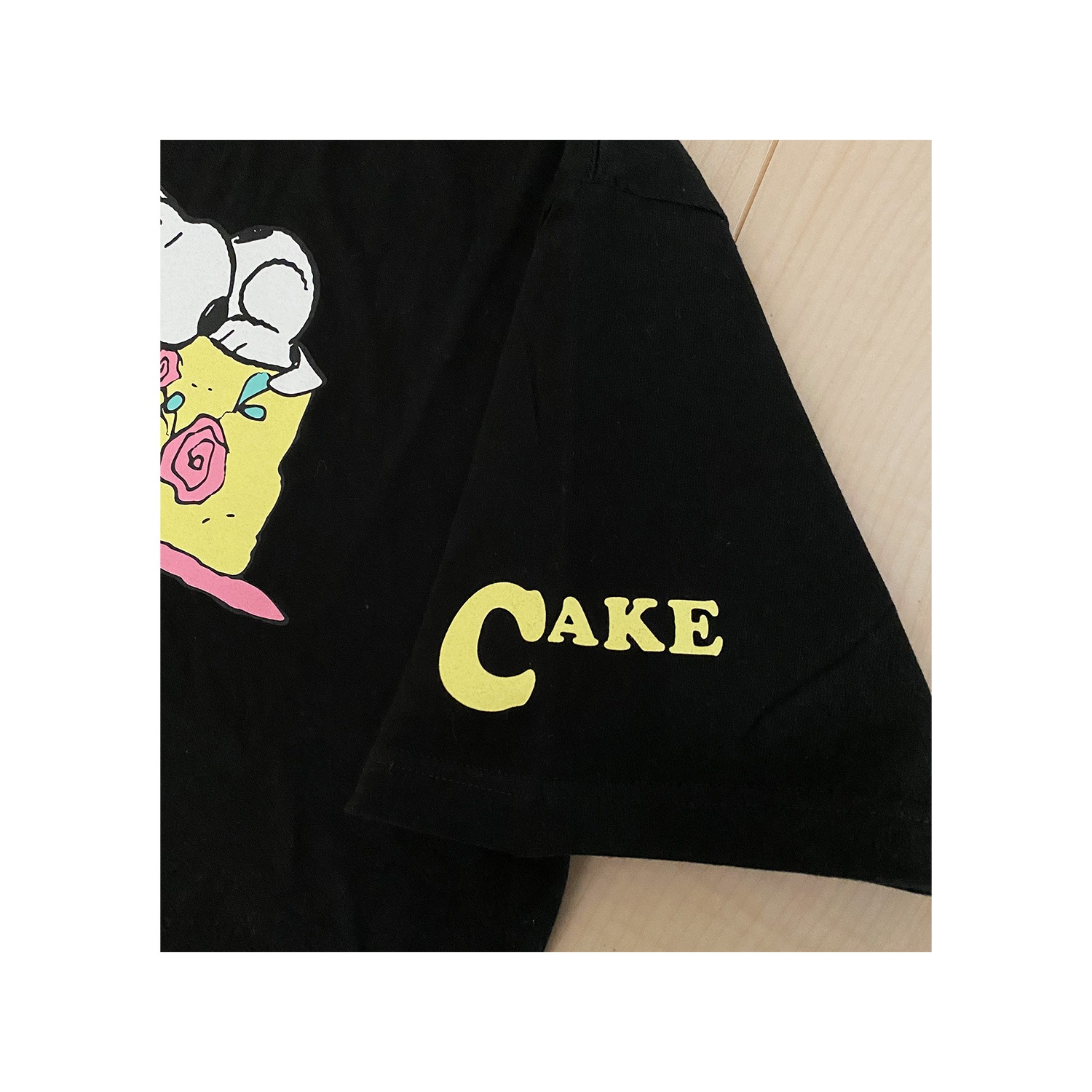 TシャツPEANUTScake黒M