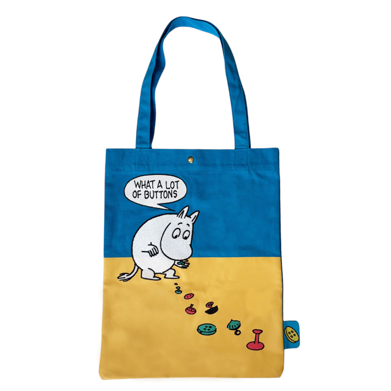 [公式] ムーミン ナラティブトートバッグ ボタン