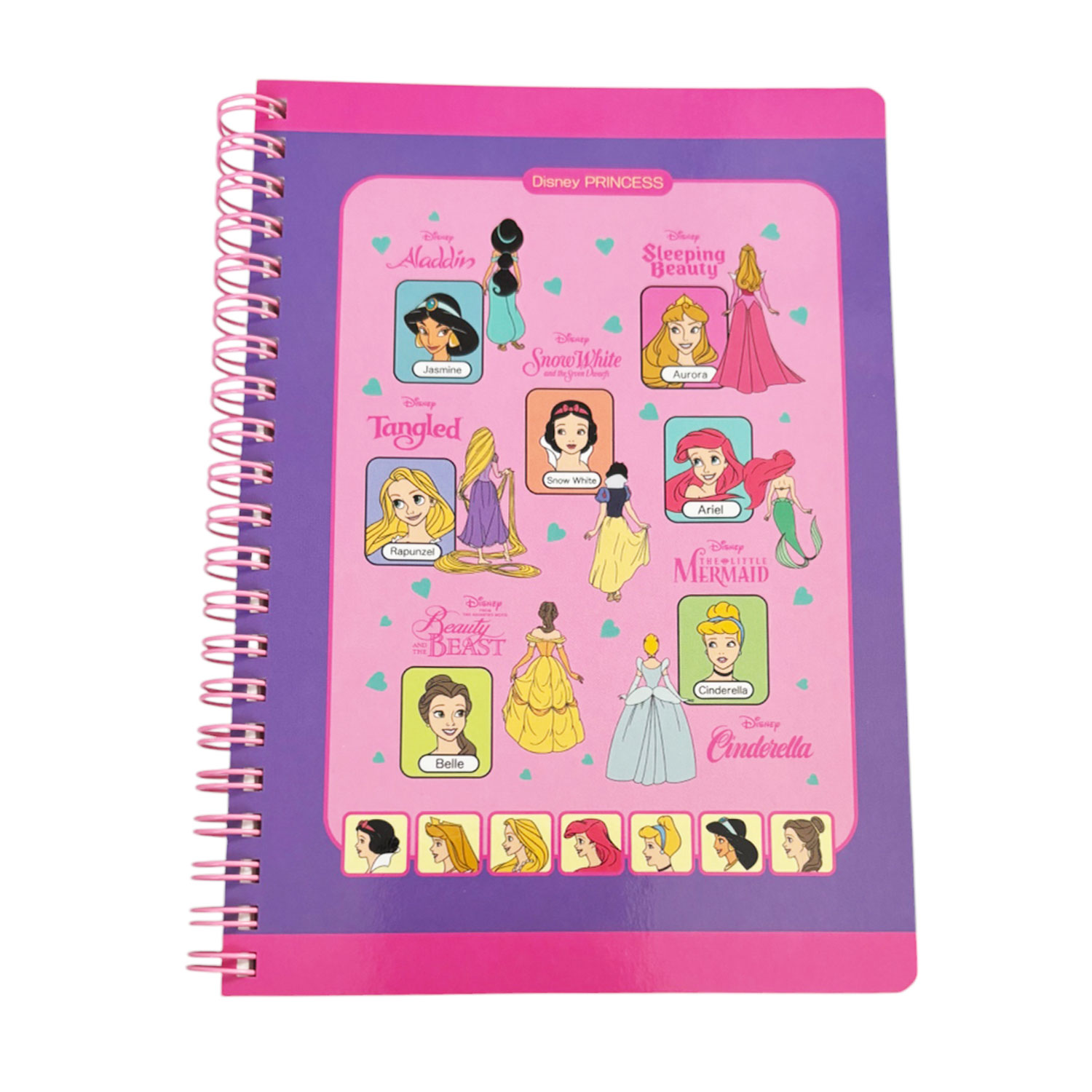 プリンセスノート サンスター文具 ディズニープリンセス 5mm方眼ノート B5 4901771312162