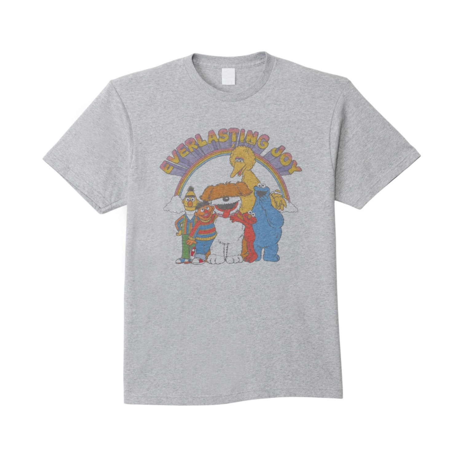 [公式] メーカー直営 セサミストリート Tシャツ 虹