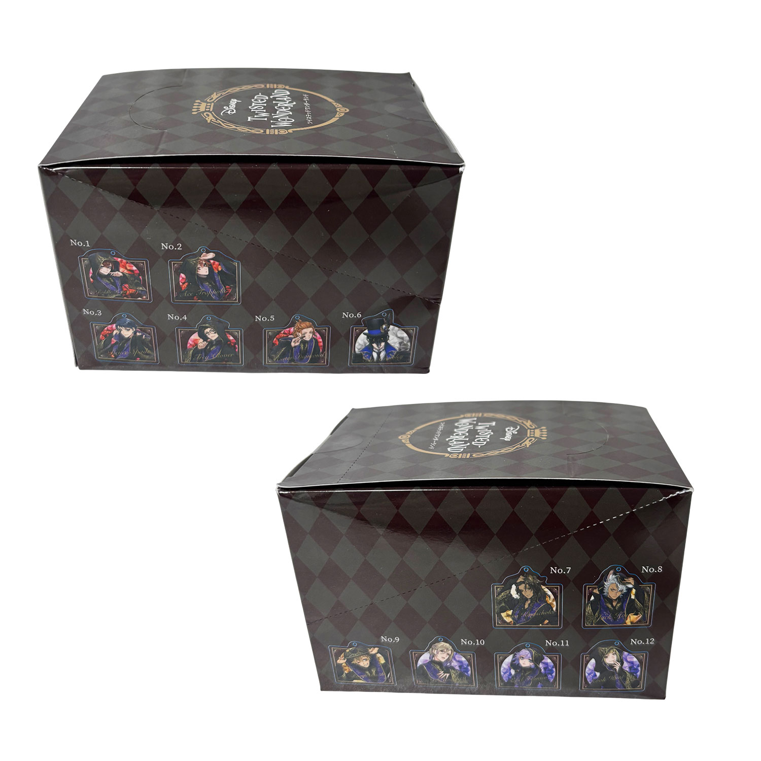 [公式] メーカー直営 『ディズニー ツイステッドワンダーランド』 ブラインド アクリルキーホルダー 式典服 BOXセット（全12種）