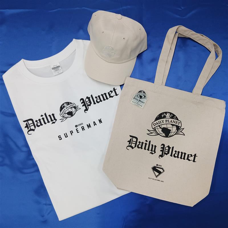 ★2025東京コミコン先行商品　[公式] DC SUPERMAN トートバッグ　Daily Planet ロゴ