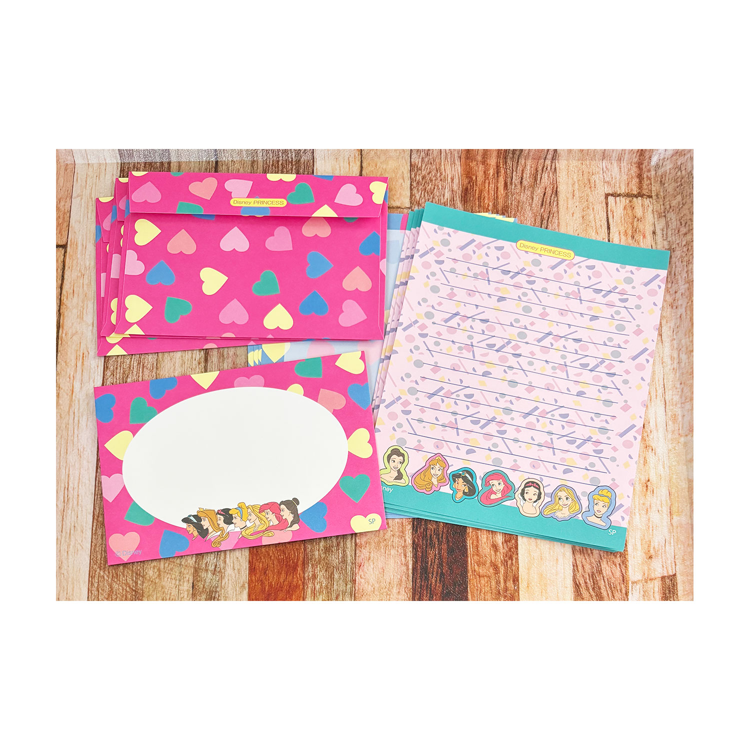 [公式] ディズニー ノスタルジカ　レターセット プリンセス　NOSTALGICA