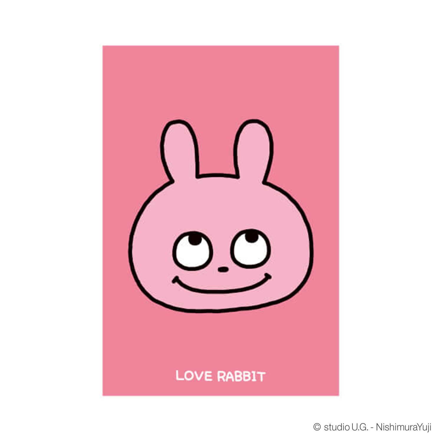 公式] スタジオUG （にしむらゆうじ） キャラポ ポストカード ラブ