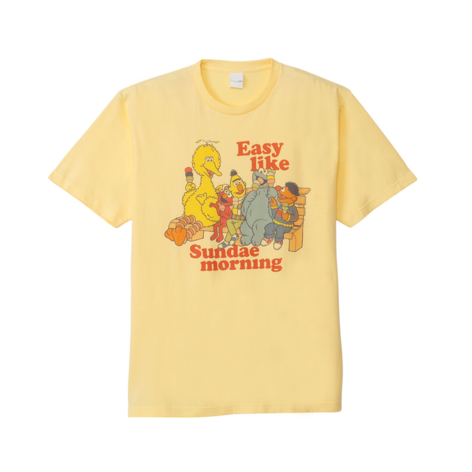 [公式] メーカー直営 セサミストリート Tシャツ ベンチ