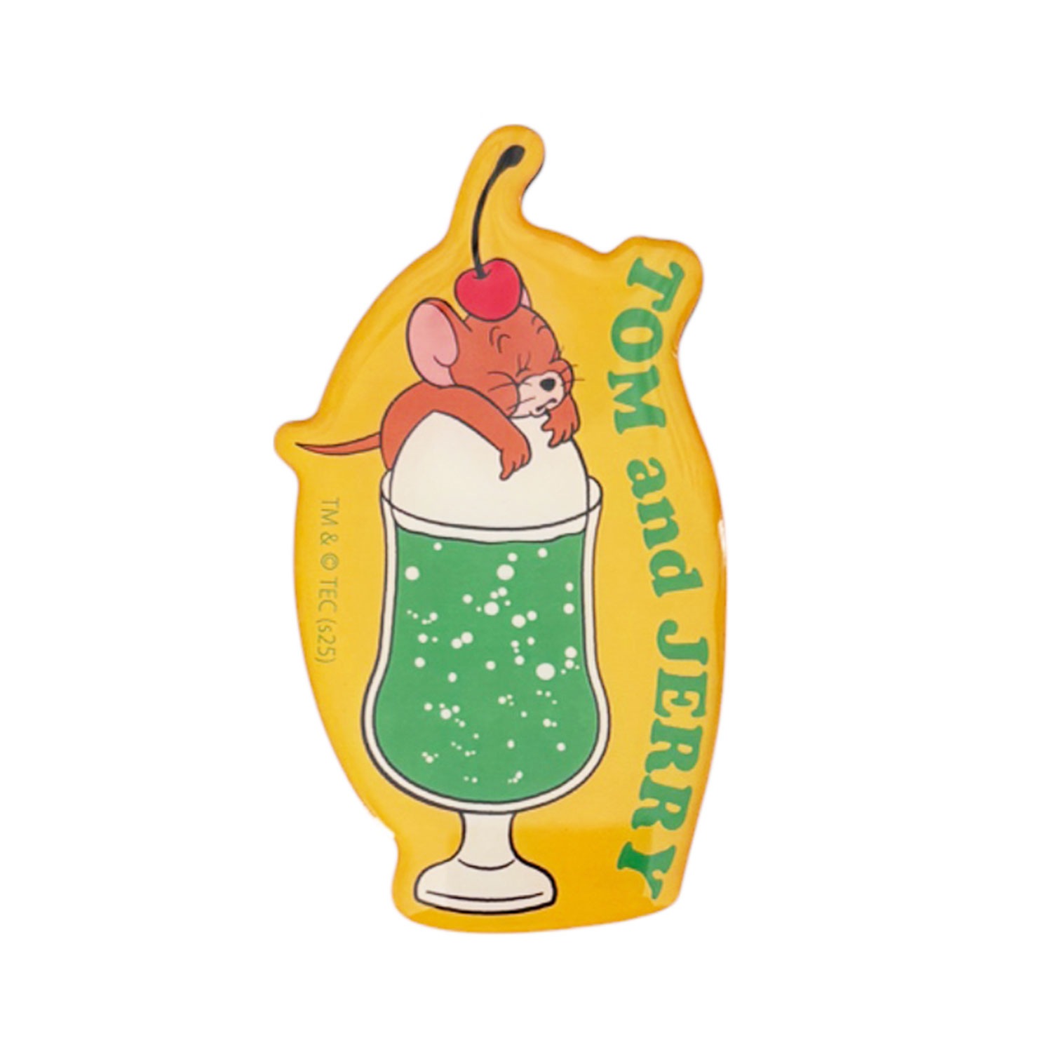 [公式] メーカー直営 トムとジェリー キャラクタービッグマグネット クリームソーダ