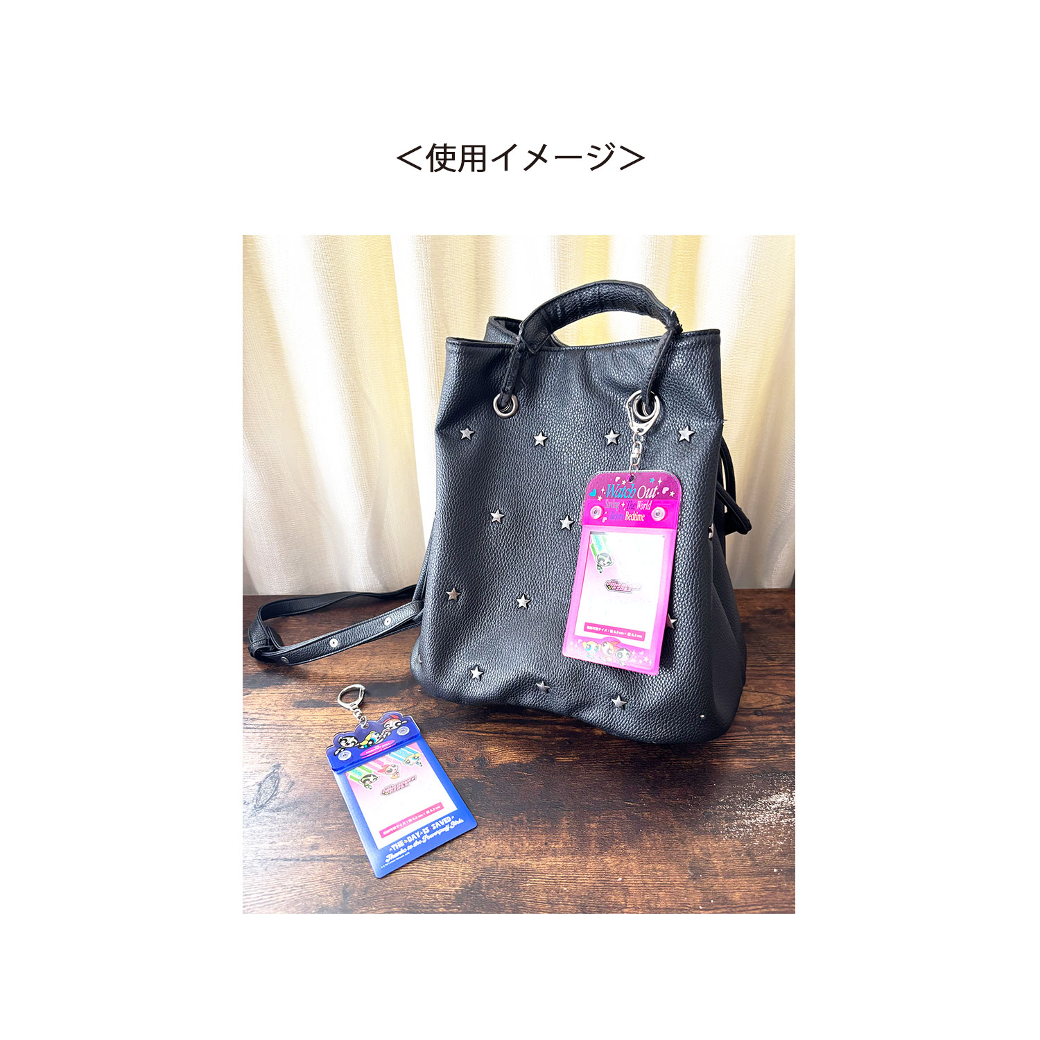 [公式] メーカー直営 パワーパフガールズ チェキホルダー パープル