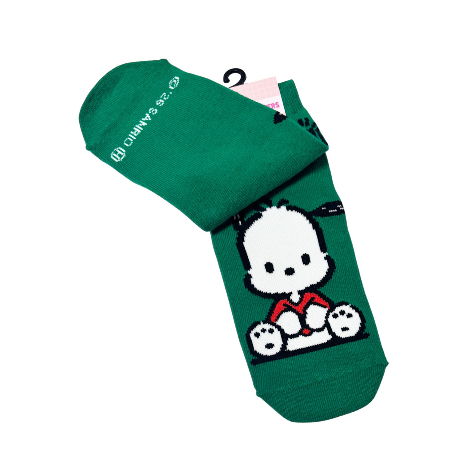 [公式] メーカー直営 サンリオキャラクターズ キャラックス（メンズ靴下）ポチャッコ ロゴ