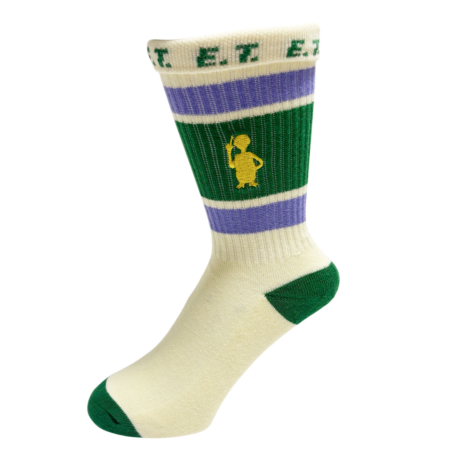 [公式] メーカー直営 E.T. カラフルラインソックス シルエット