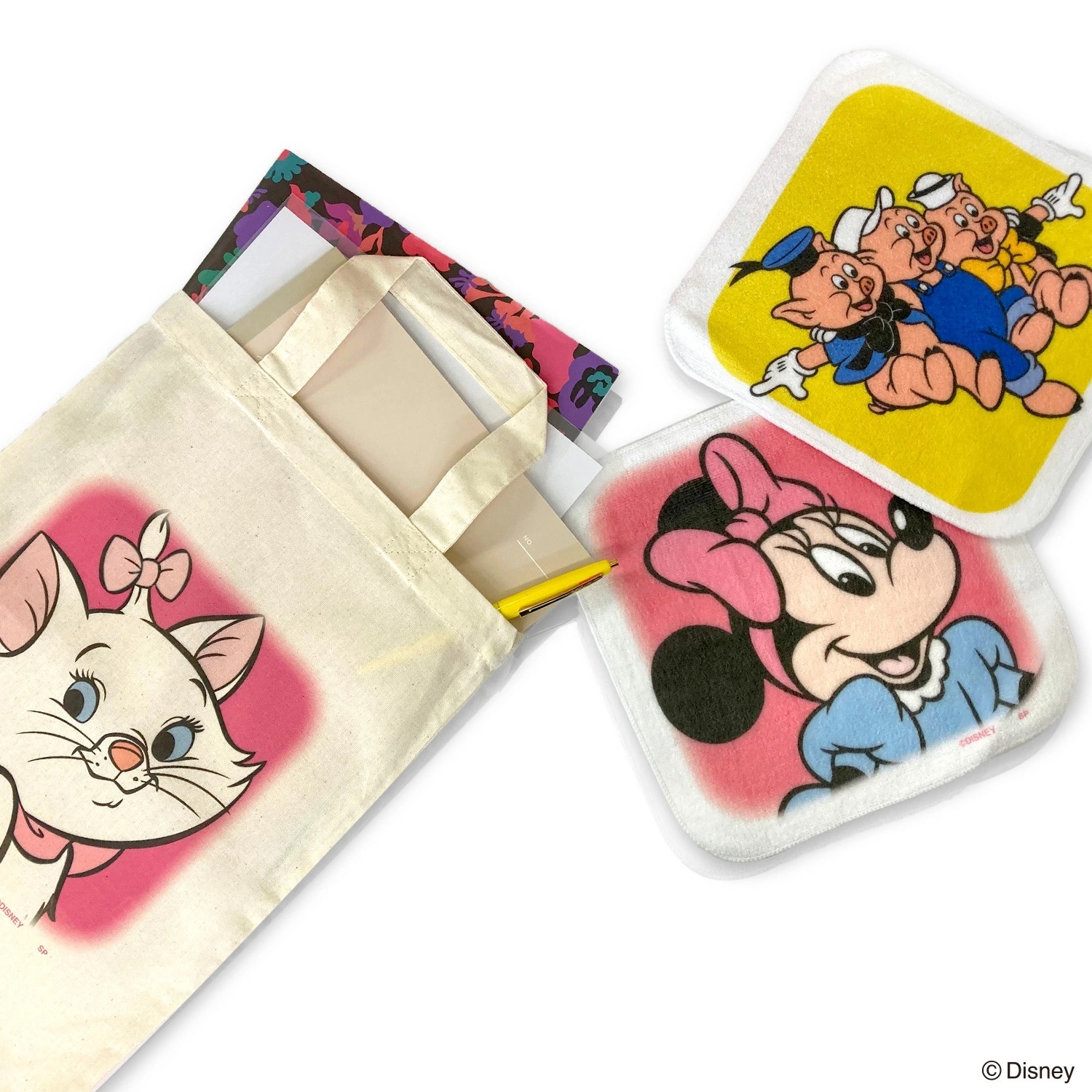 ディズニー Disney100 キャラクター ブラインド A4コットンバッグ