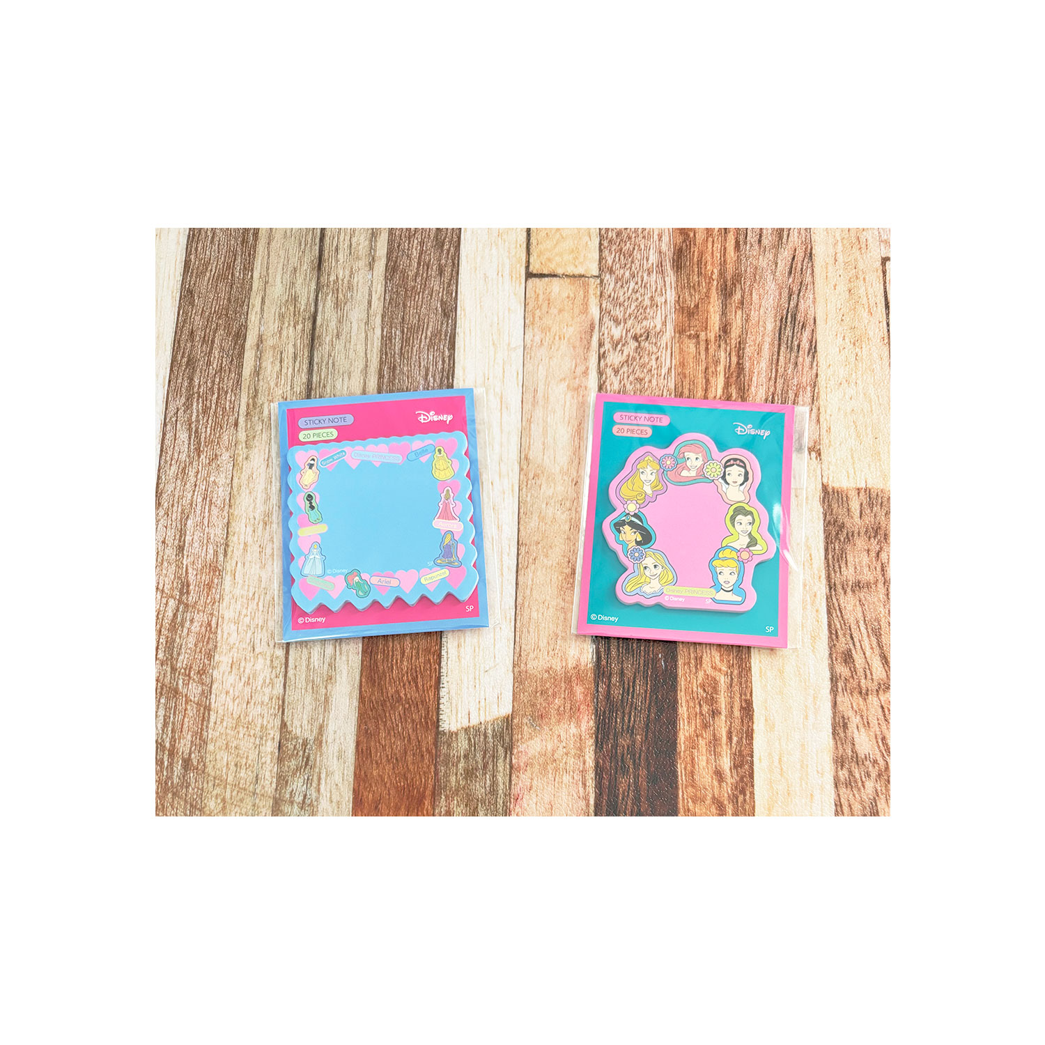 [公式] ディズニー　ノスタルジカ　プリンセス　ダイカットふせん　 BLUE ステーショナリー　NOSTALGICA
