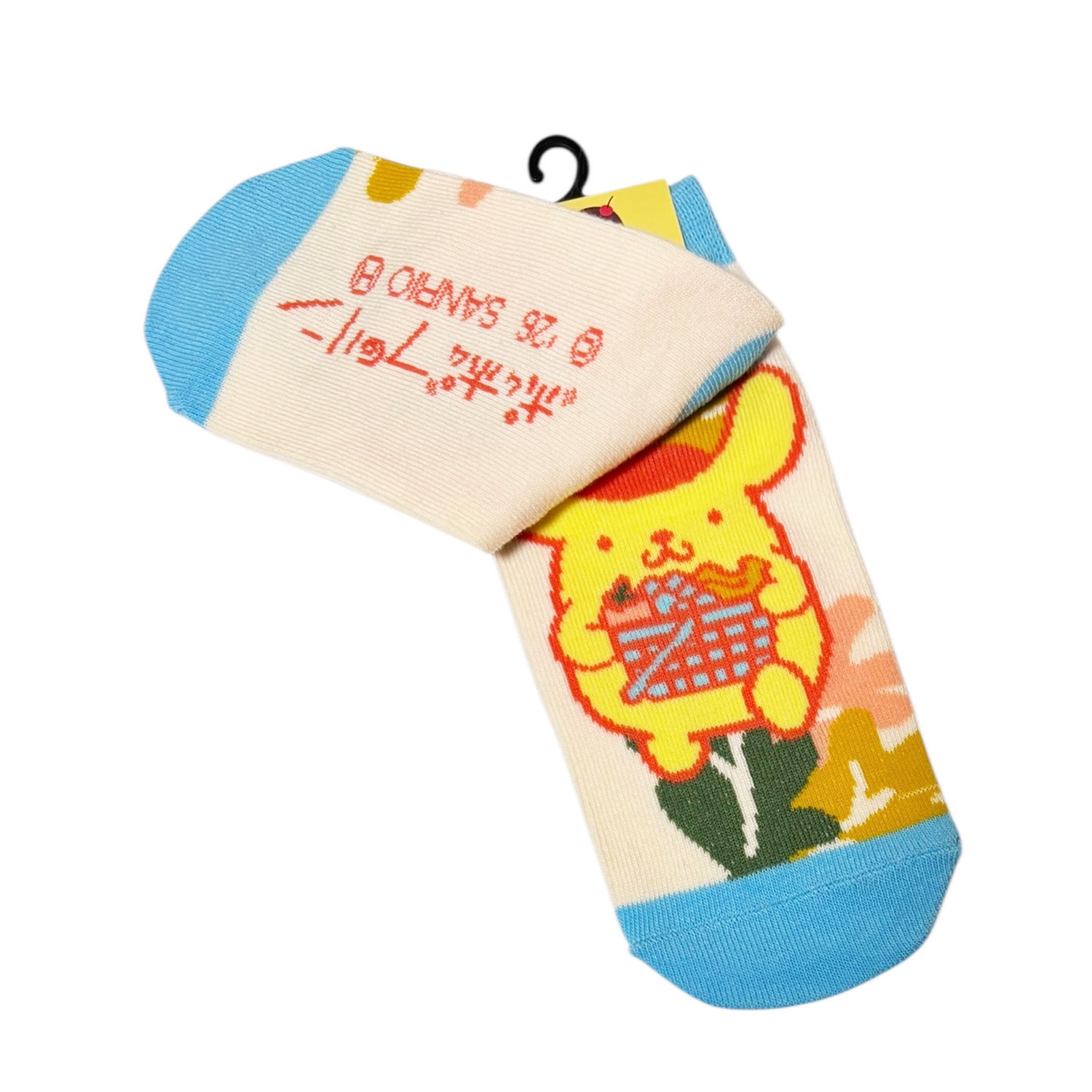 [公式] メーカー直営 サンリオキャラクターズ キャラックス（レディース靴下）ポムポムプリン お買い物