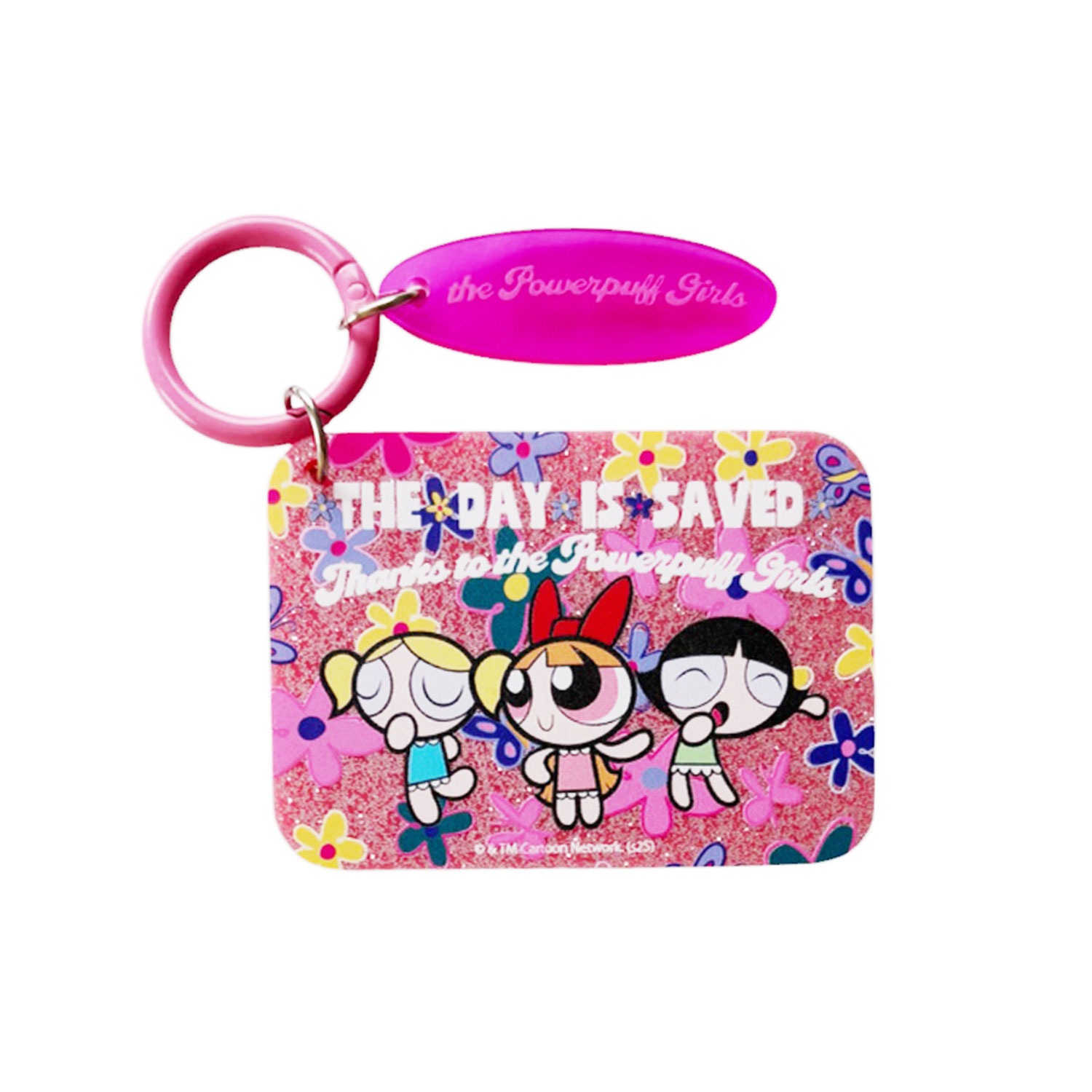 [公式] メーカー直営 パワーパフガールズ ２連アクリルキーホルダー ピンク