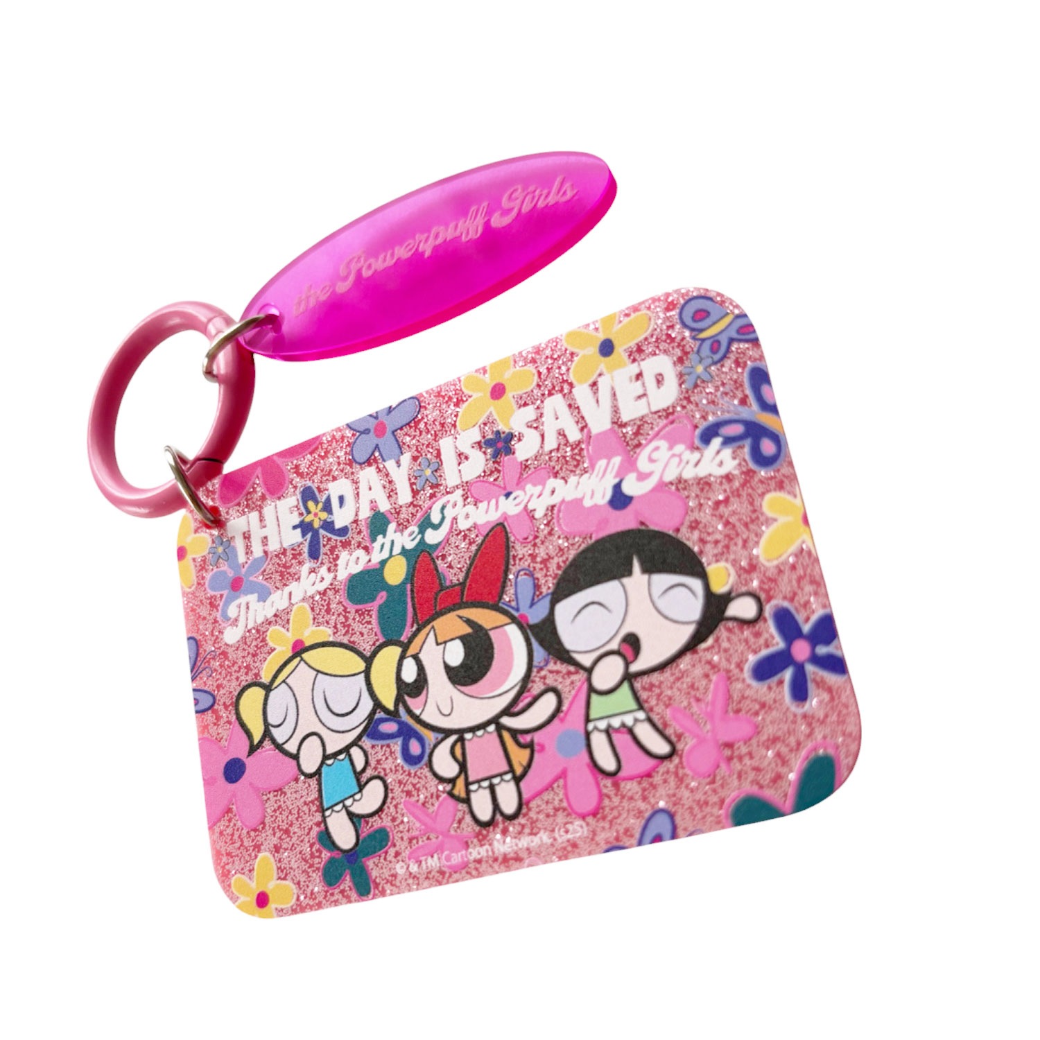 [公式] メーカー直営 パワーパフガールズ ２連アクリルキーホルダー ピンク