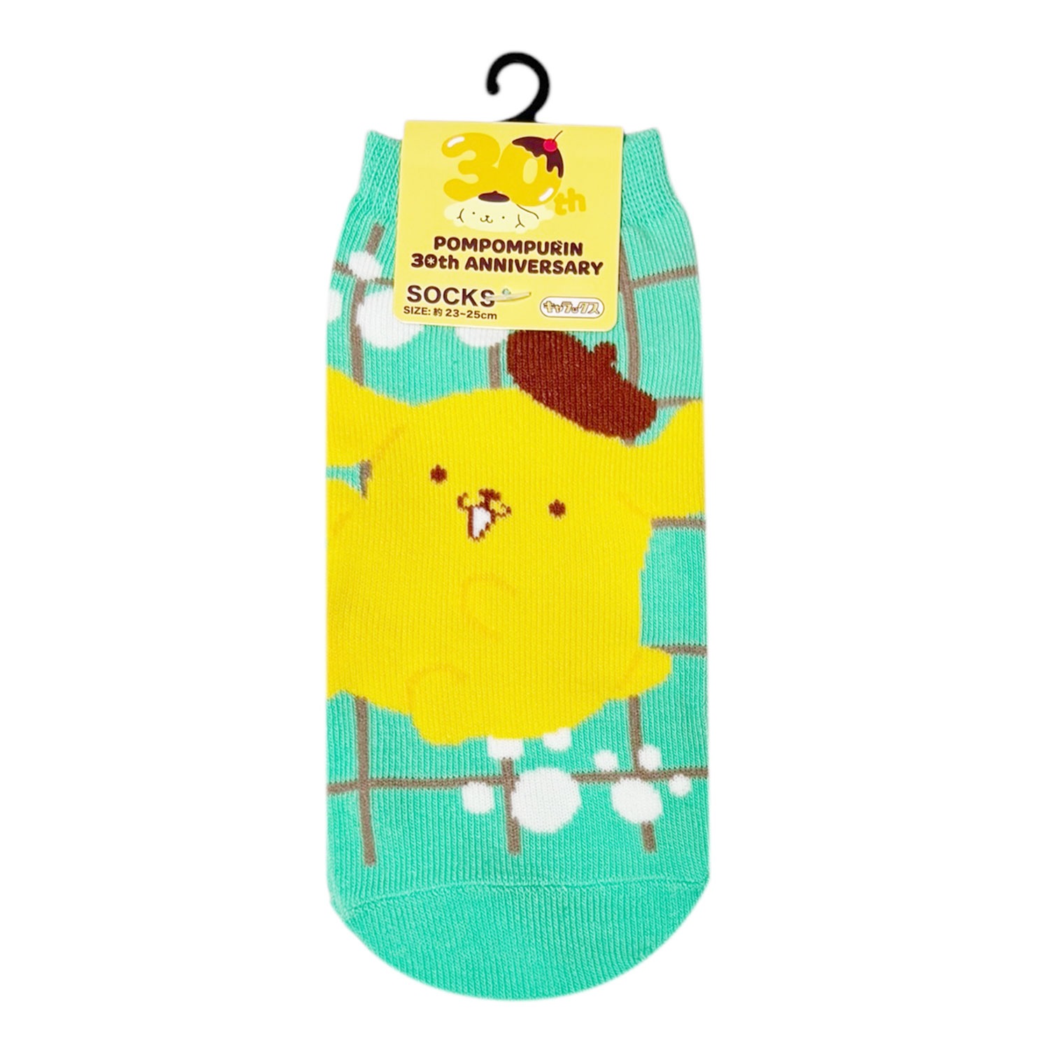 [公式] メーカー直営 サンリオキャラクターズ キャラックス（レディース靴下）ポムポムプリン 肉球