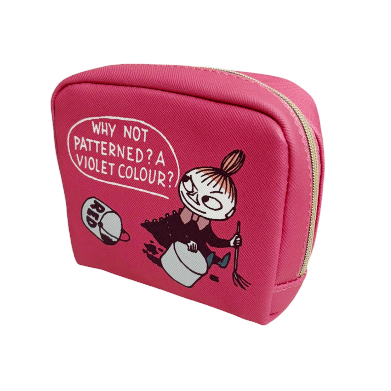 みい⑦ポーチ 公式] MOOMIN ムーミン スクエアポーチ シスターズ