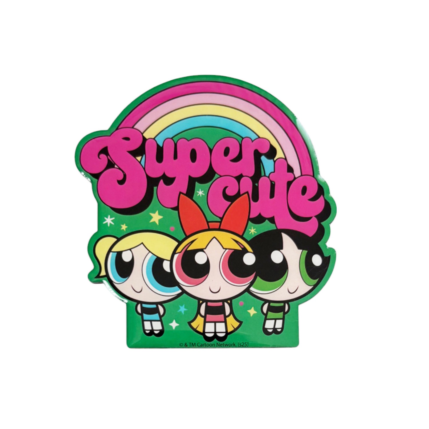 [公式] メーカー直営 パワーパフガールズ キャラクタービッグマグネット レインボーグリーン