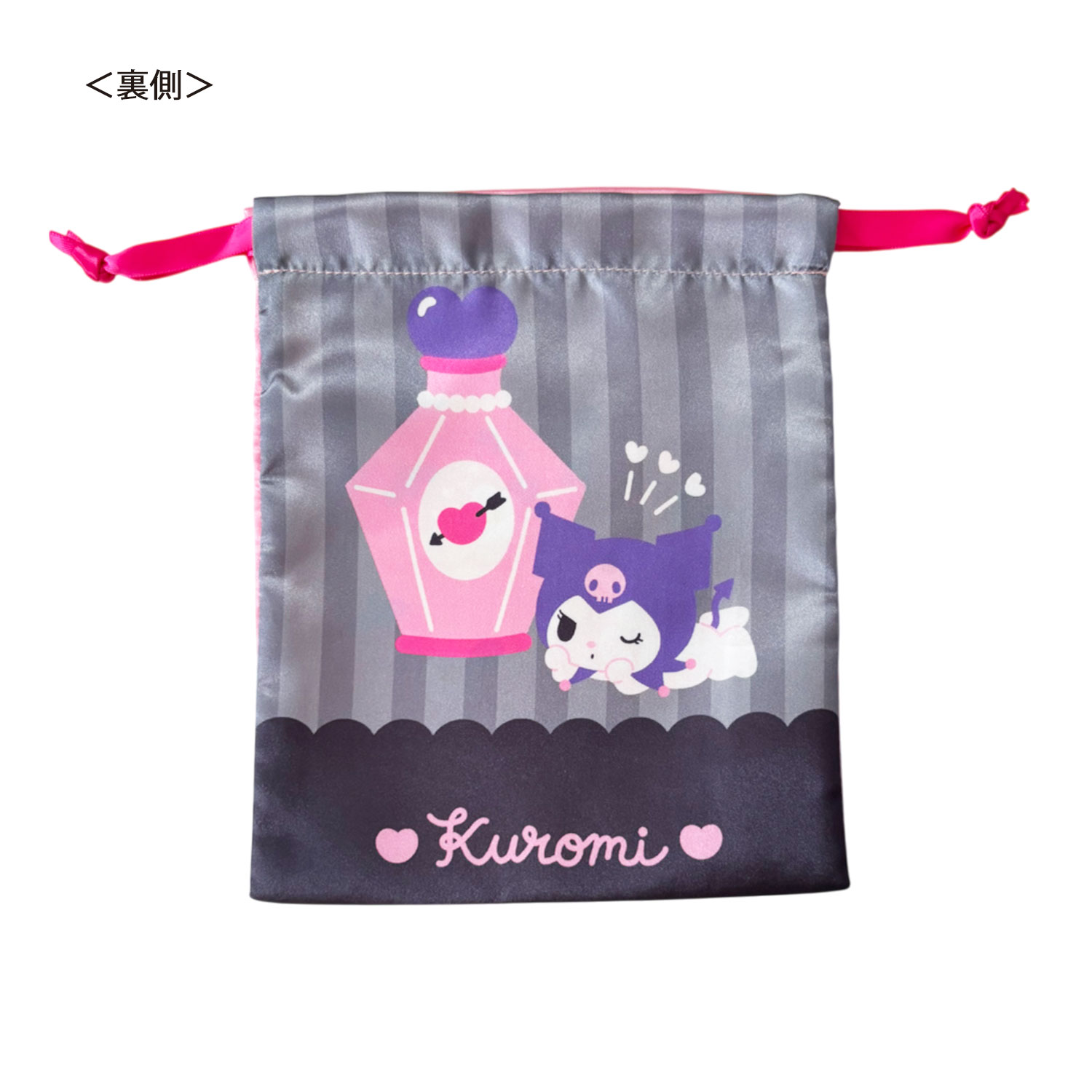 [公式] メーカー直営 サンリオキャラクターズ リボン巾着 マイメロディ＆クロミ シンプルかわいい