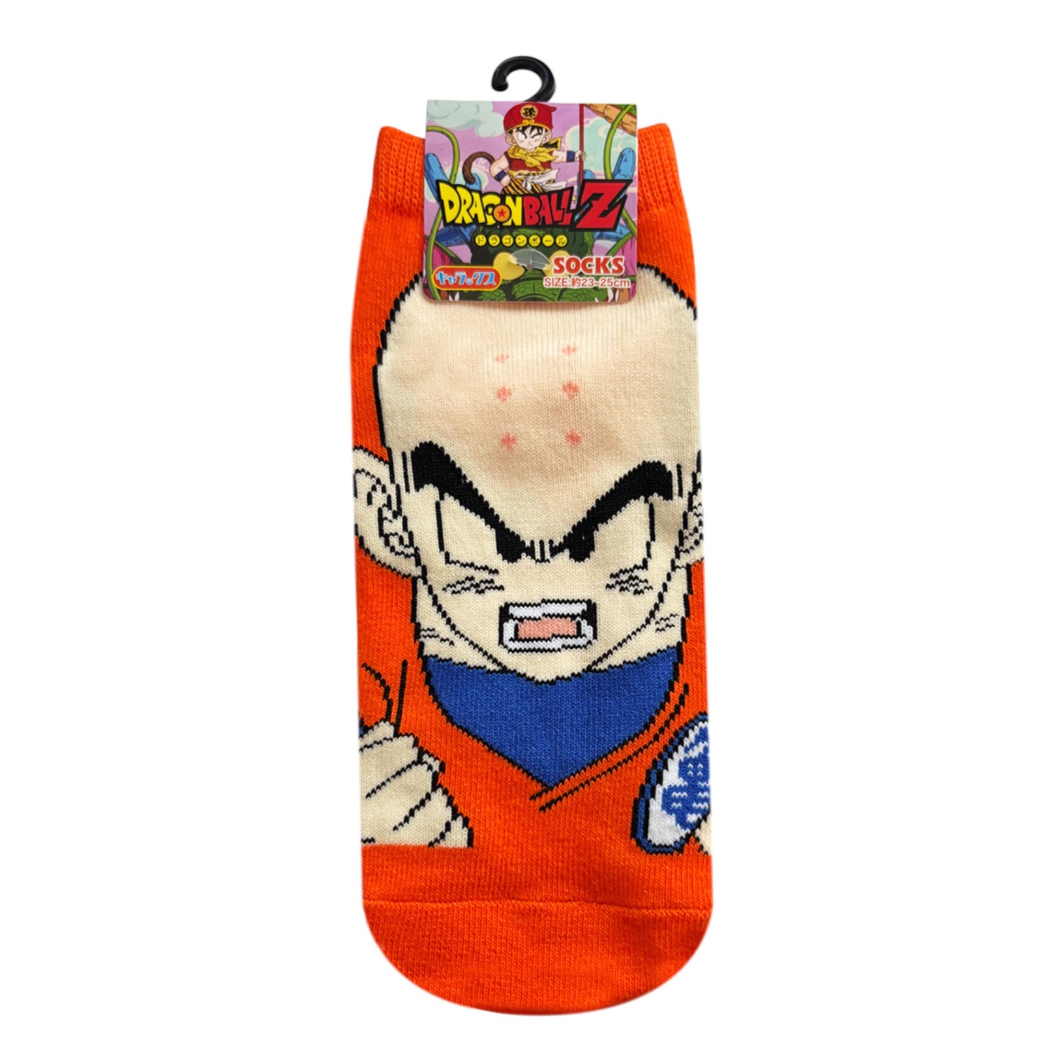 [公式] メーカー直営 ドラゴンボール Z キャラックス（靴下） クリリン 23~25cm
