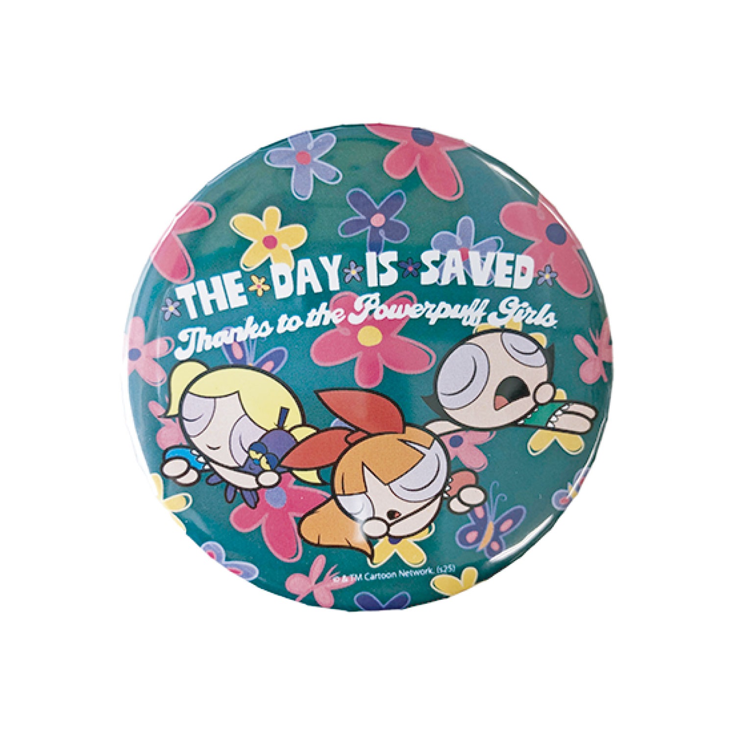 [公式] メーカー直営 パワーパフガールズ 缶バッジ グリーン