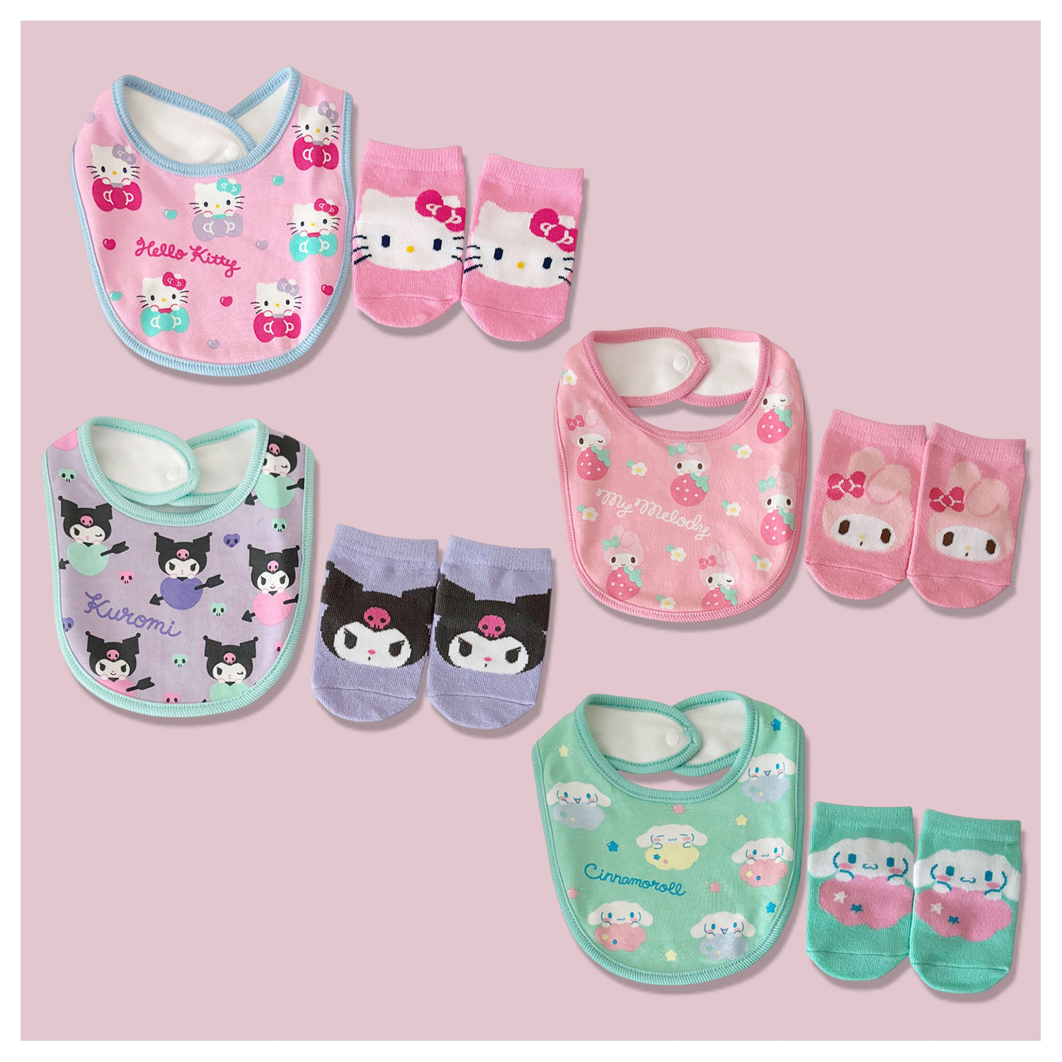[公式] メーカー直営 サンリオキャラクターズ ベビーセット ハローキティ リボン