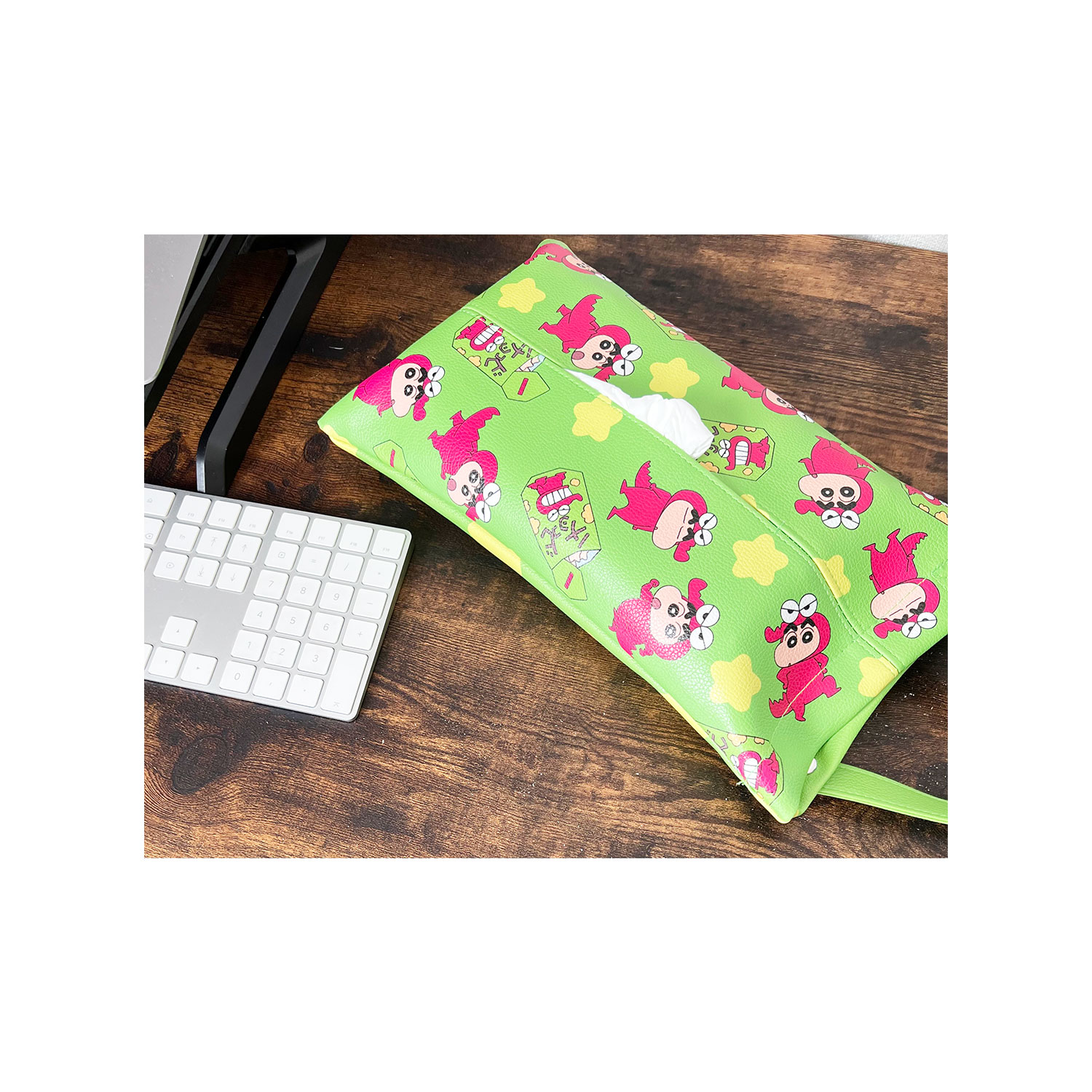 クレヨンしんちゃん 合皮ティッシュケース チョコビ | キャラクター