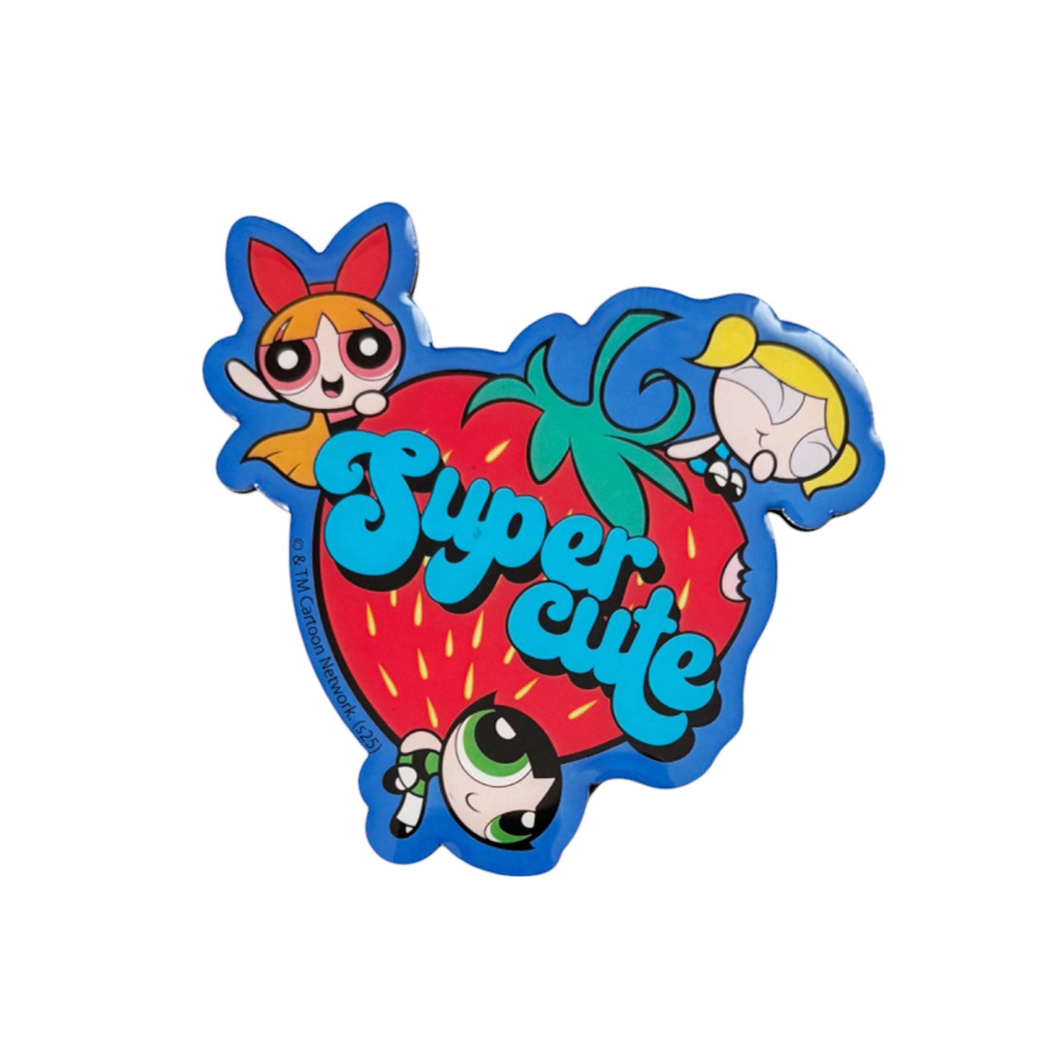 [公式] メーカー直営 パワーパフガールズ キャラクタービッグマグネット ストロベリー