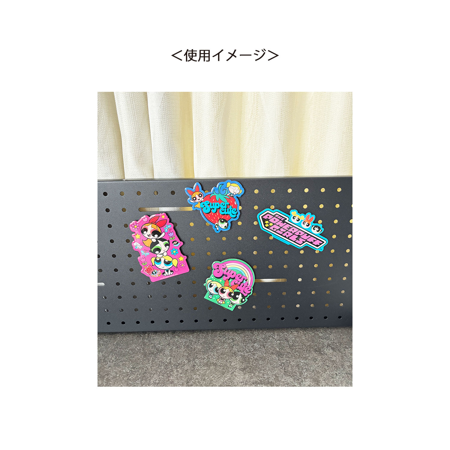 [公式] メーカー直営 パワーパフガールズ キャラクタービッグマグネット ストロベリー