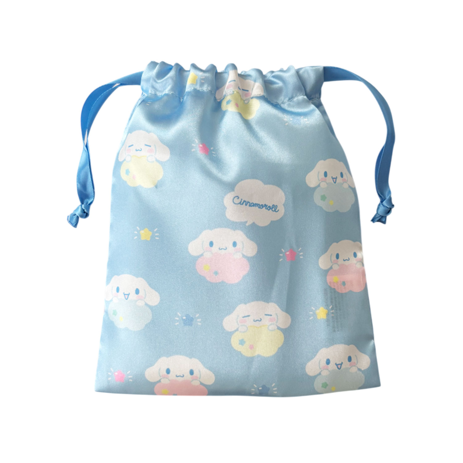 [公式] メーカー直営 サンリオキャラクターズ リボン巾着 シナモロール シンプルかわいい