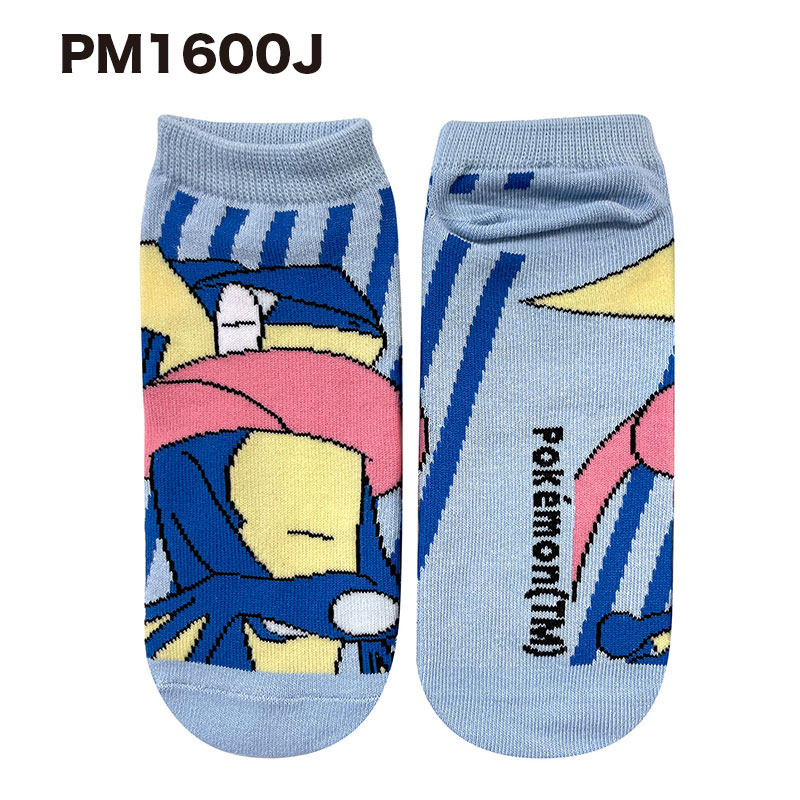 [公式] メーカー直営 ポケットモンスター キャラックス（靴下）ストライプ 23~25cm