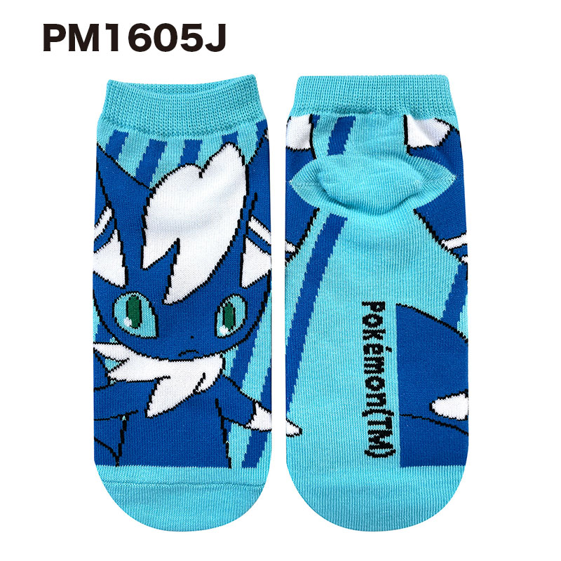 [公式] メーカー直営 ポケットモンスター キャラックス（靴下）ストライプ 23~25cm