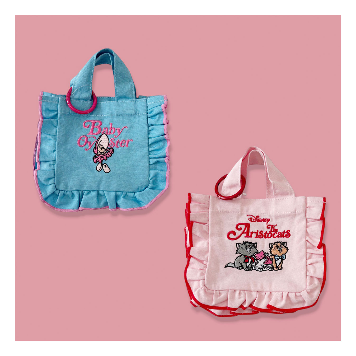 [公式] メーカー直営 ディズニー ノスタルジカ キーリングバッグ ベイビーオイスターズ