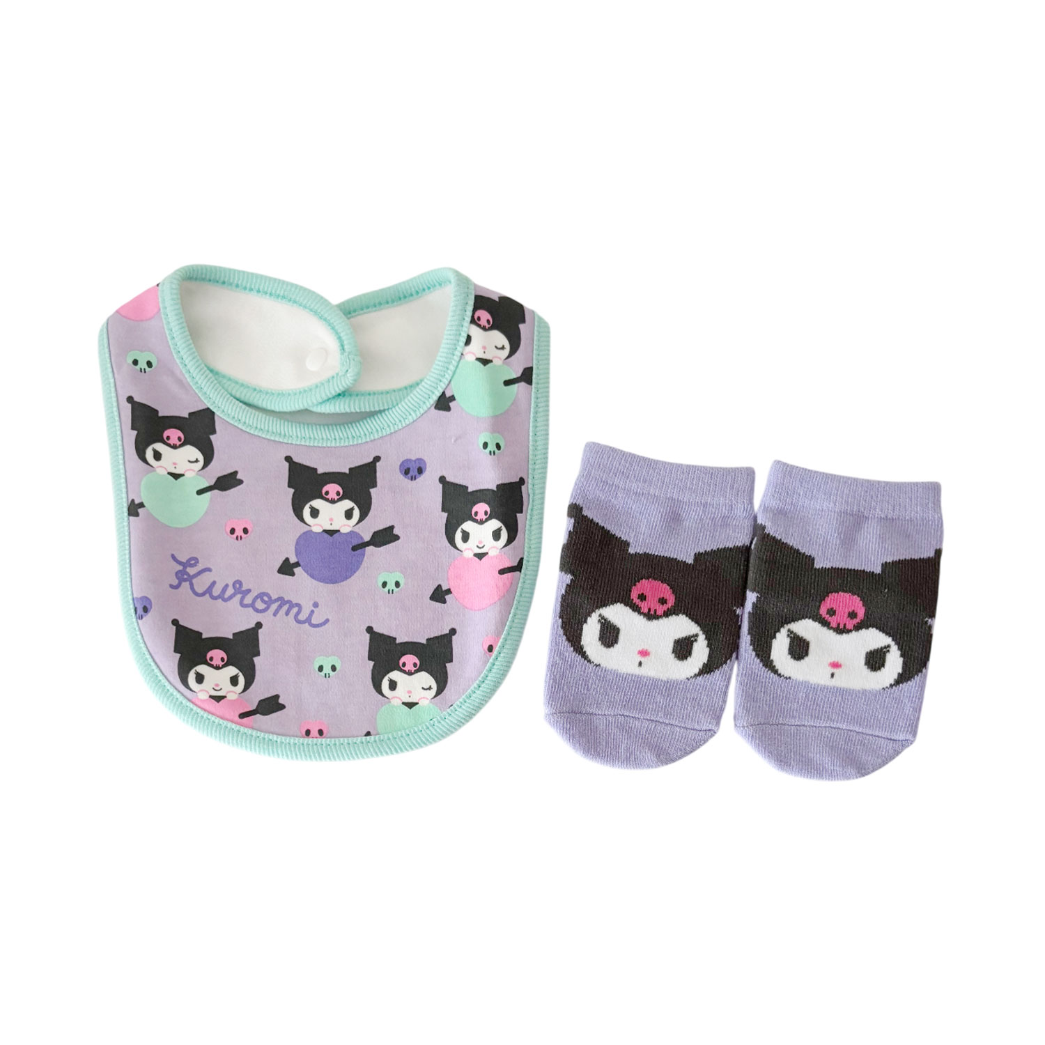 [公式] メーカー直営 サンリオキャラクターズ ベビーセット クロミ ハート