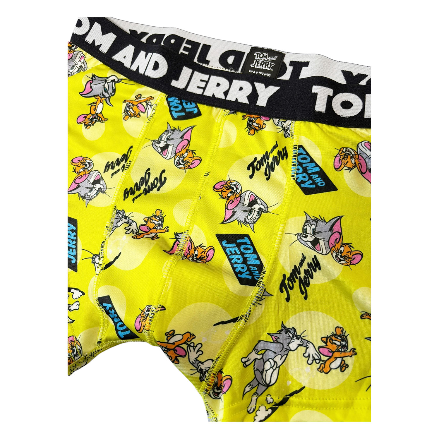 [公式] メーカー直営 トムとジェリー ボクサーパンツ（ポリエステル） ドット