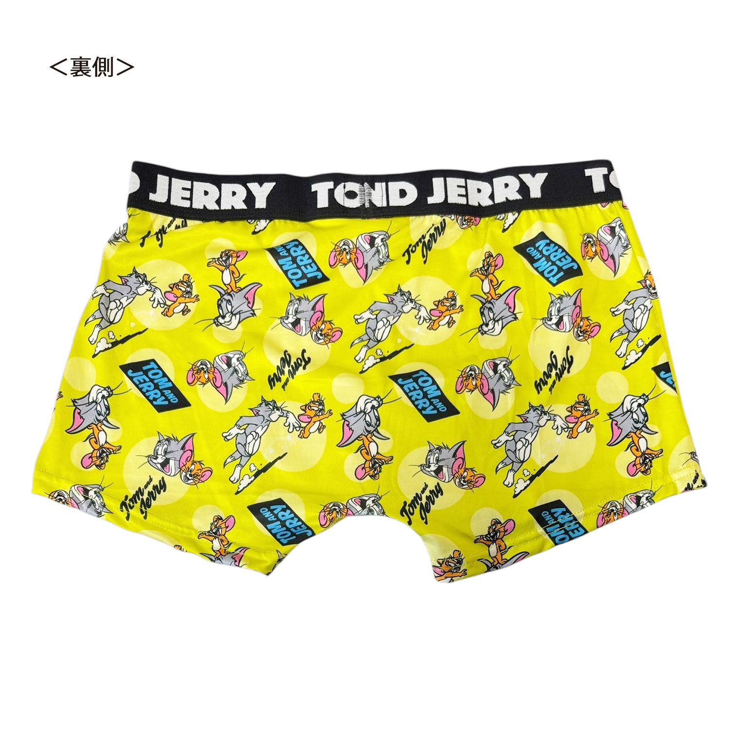 [公式] メーカー直営 トムとジェリー ボクサーパンツ（ポリエステル） ドット
