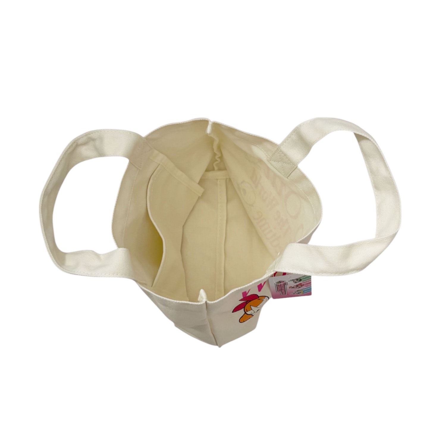 [公式] メーカー直営 パワーパフガールズ カラーマチ付きバッグ ナチュラル