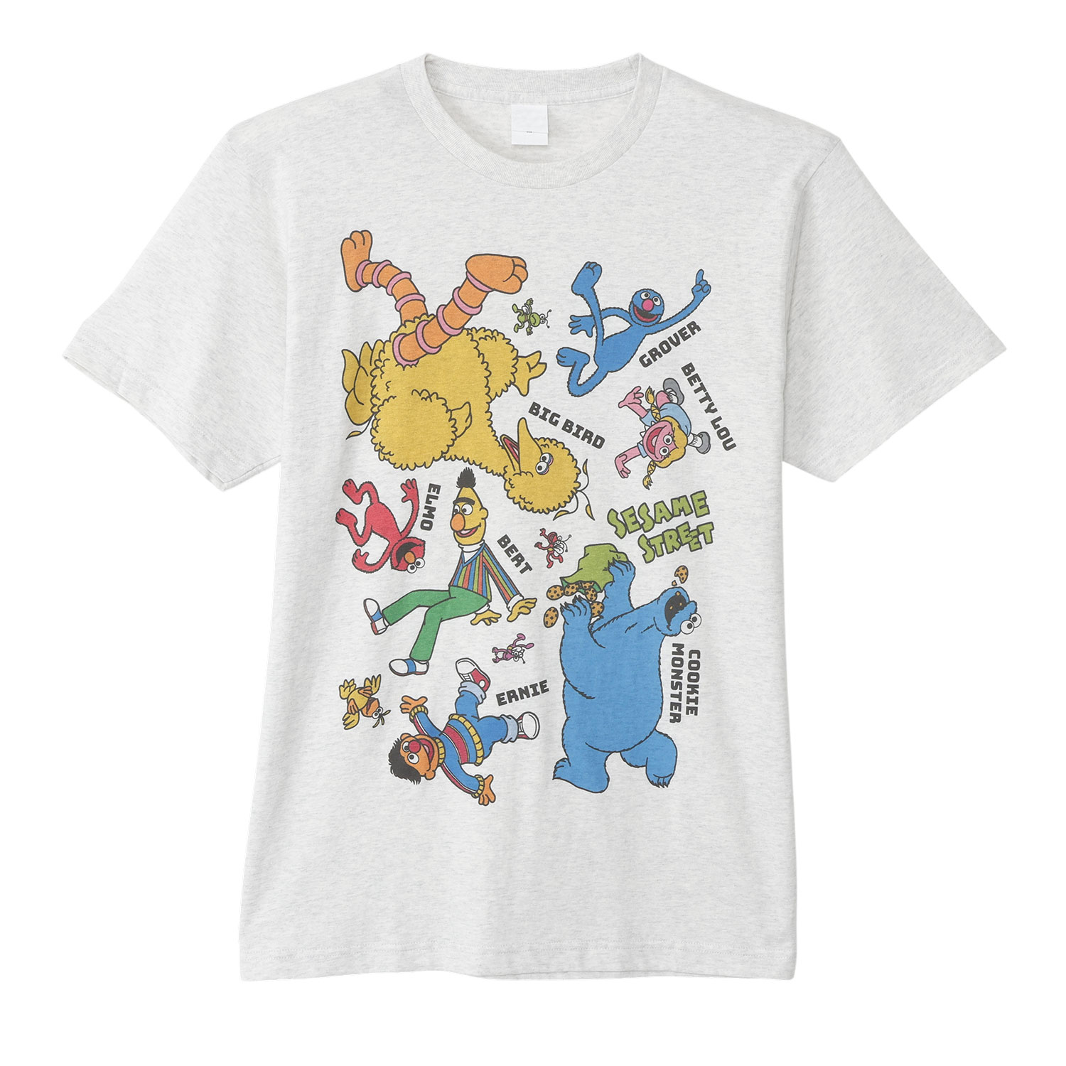 [公式] メーカー直営 セサミストリート Tシャツ 集合