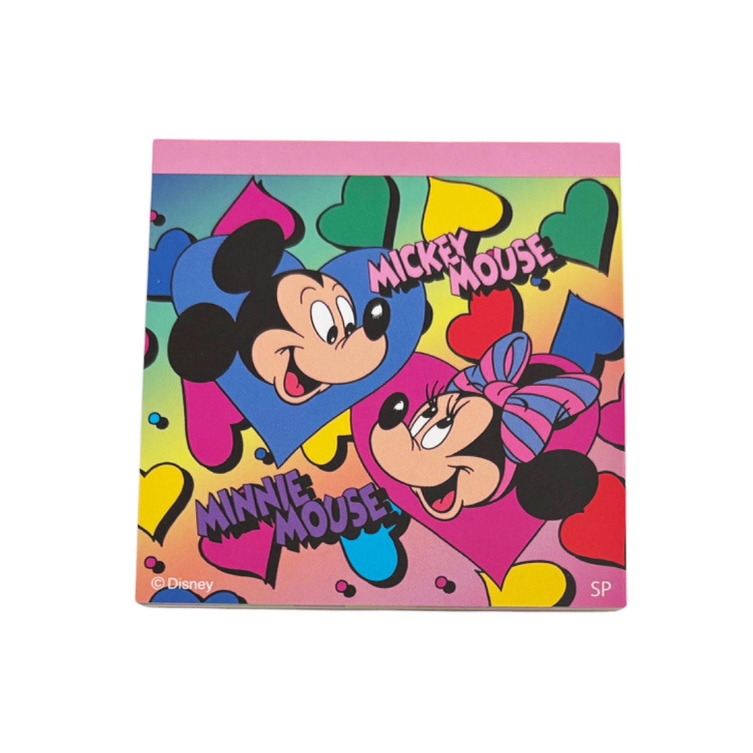 [公式] ディズニー ノスタルジカ ミッキー＆ミニー　メモ帳 カラフル