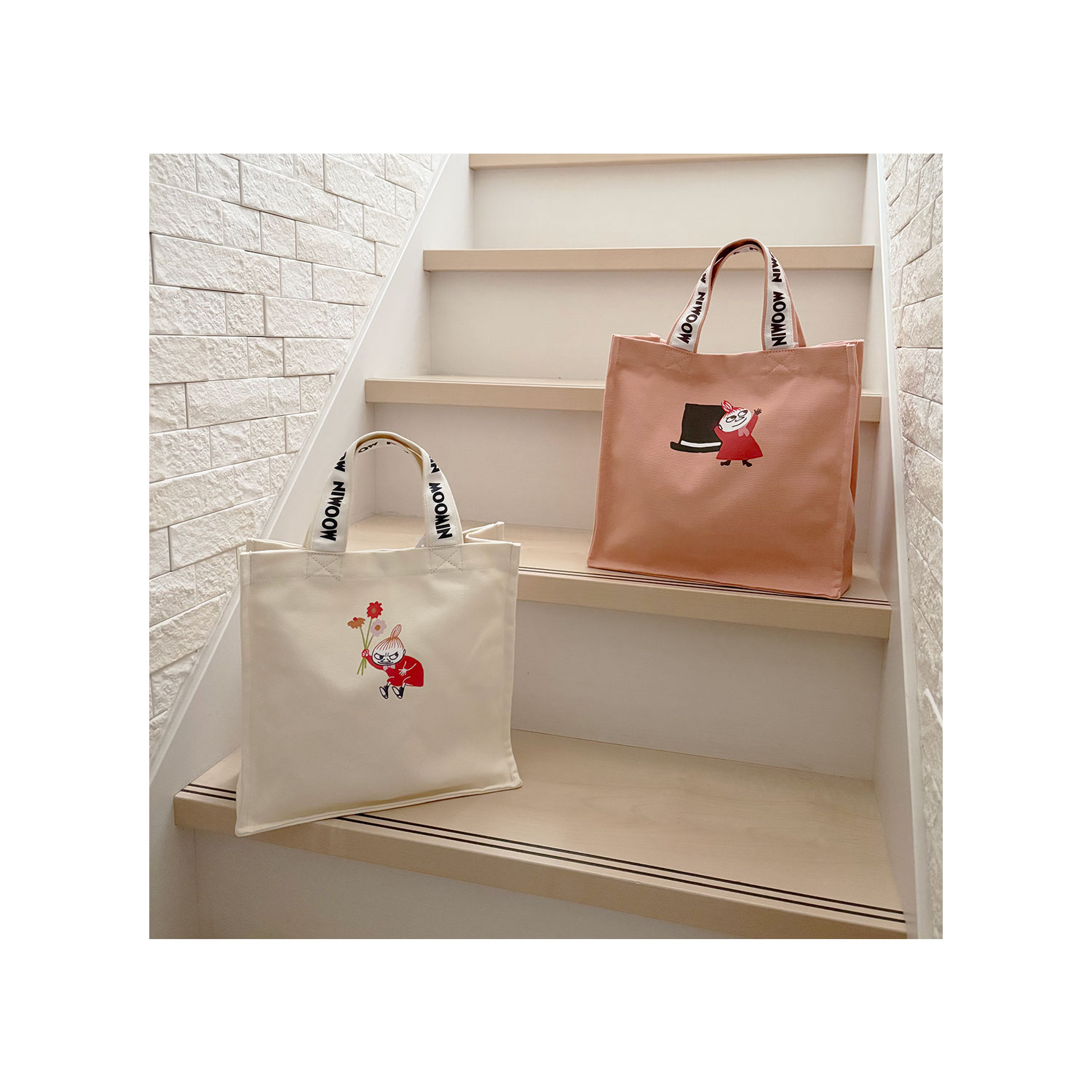 [公式] MOOMIN ムーミン スクエアランチバッグ シルクハット