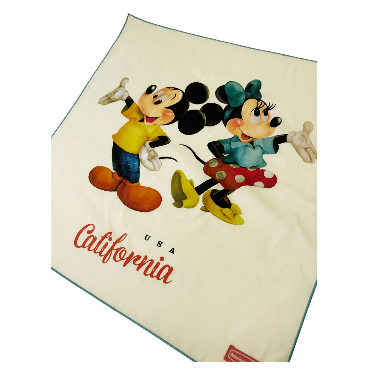 [公式] Disney American Paradise バンダナ ミッキーマウス＆ミニーマウス ポーズ