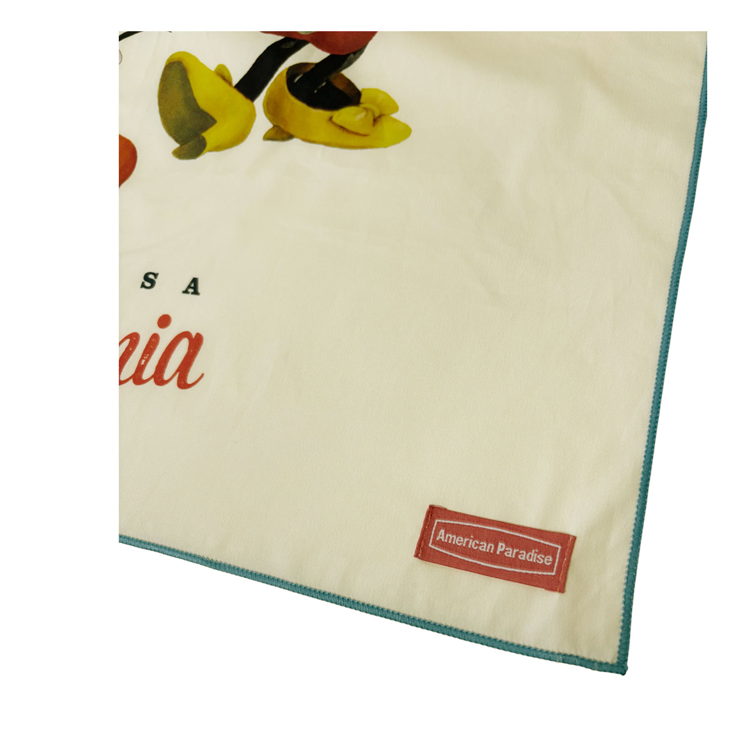 [公式] Disney American Paradise バンダナ ミッキーマウス＆ミニーマウス ポーズ