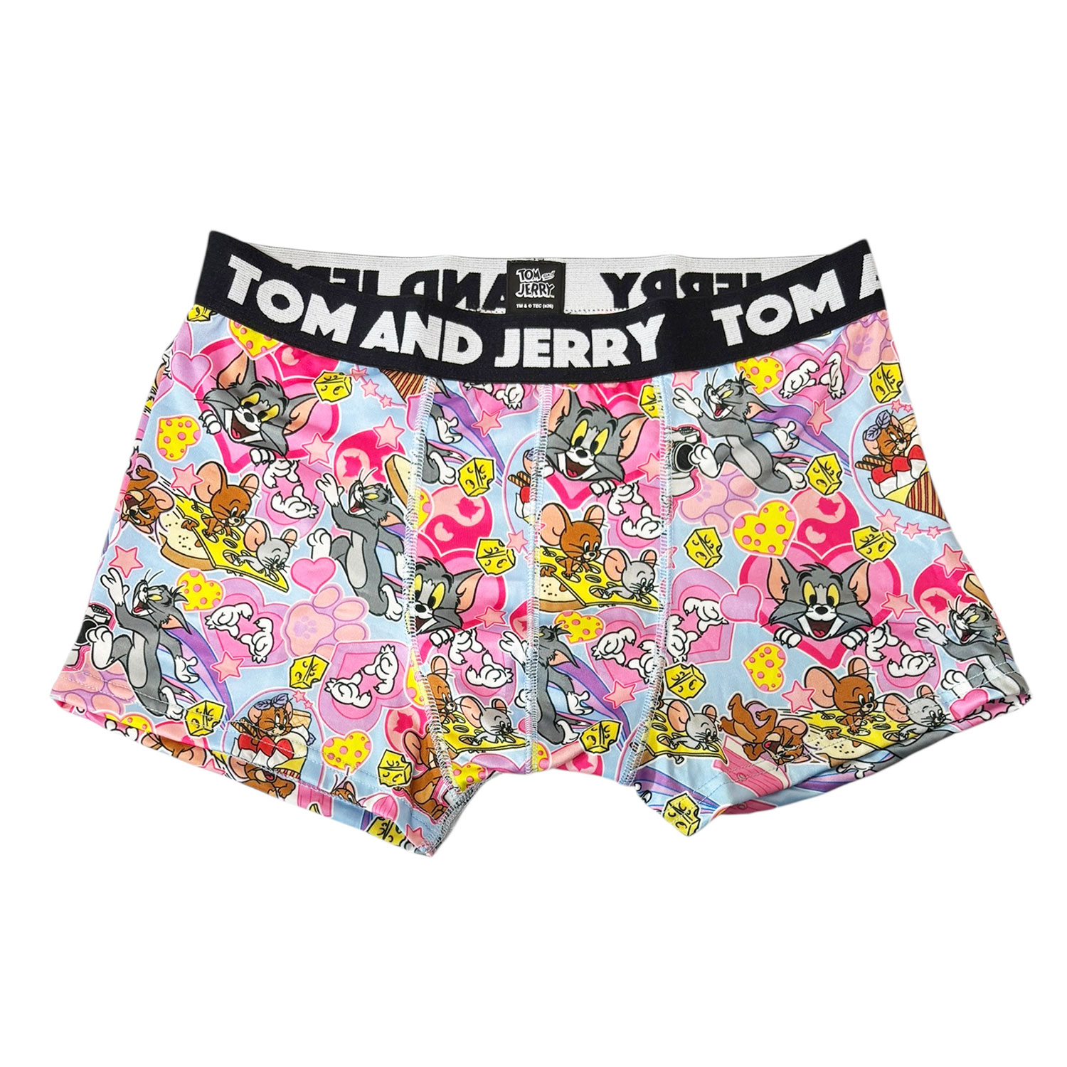 [公式] メーカー直営 トムとジェリー ボクサーパンツ（ポリエステル） YUM