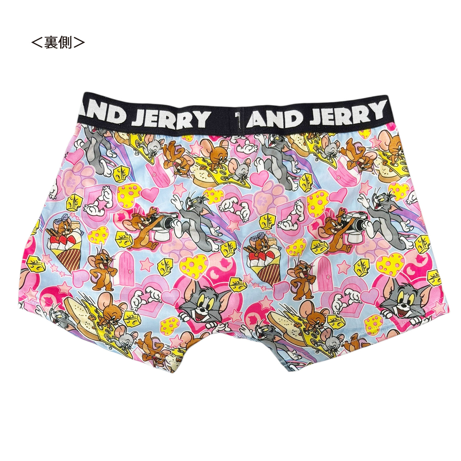 [公式] メーカー直営 トムとジェリー ボクサーパンツ（ポリエステル） YUM