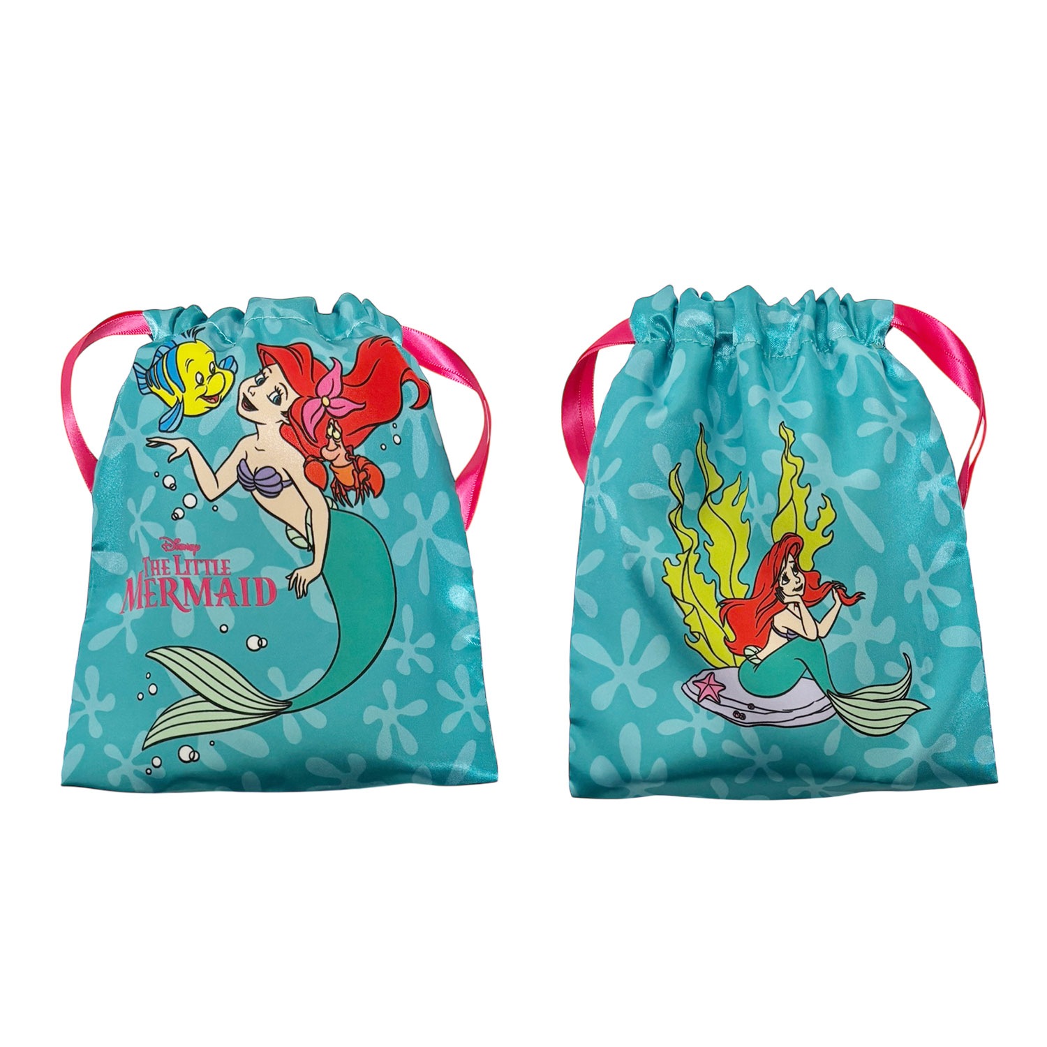 [公式] メーカー直営 ディズニー リボン巾着 リトル・マーメイド なかよし