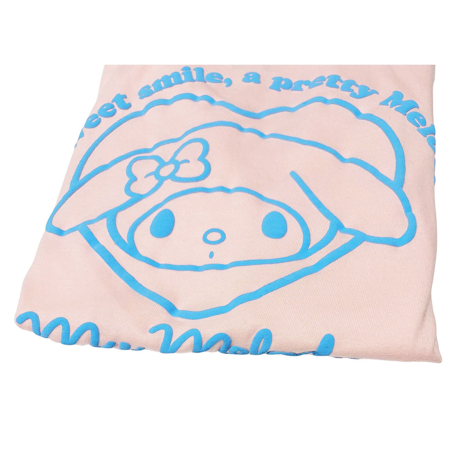 [公式] メーカー直営 サンリオキャラクターズ 発泡プリント Tシャツ マイメロディ ハート
