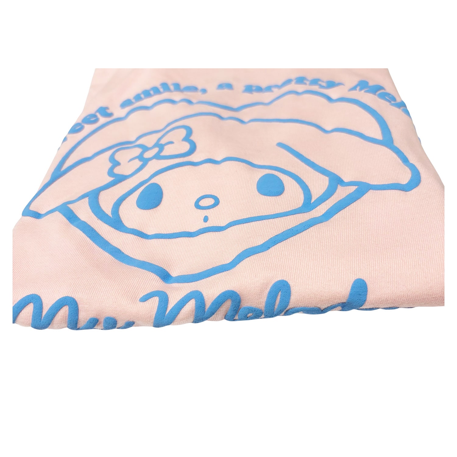 [公式] メーカー直営 サンリオキャラクターズ 発泡プリント Tシャツ マイメロディ ハート