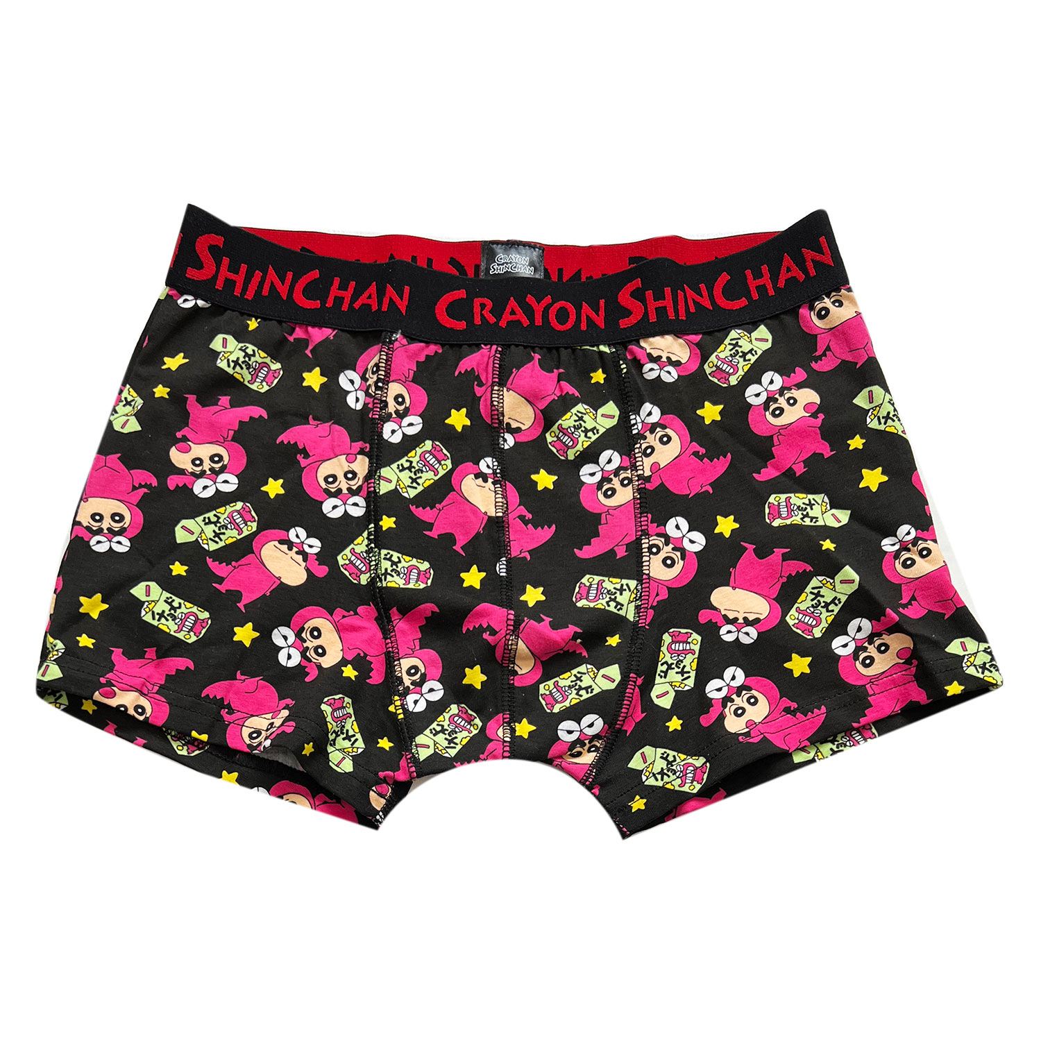 【新品】banyoku バンリョクさんチェック柄アイピロー 着せ替えパンツ付き ボクサーKYチョコビBKL | キャラクター▷,クレヨンしんちゃん