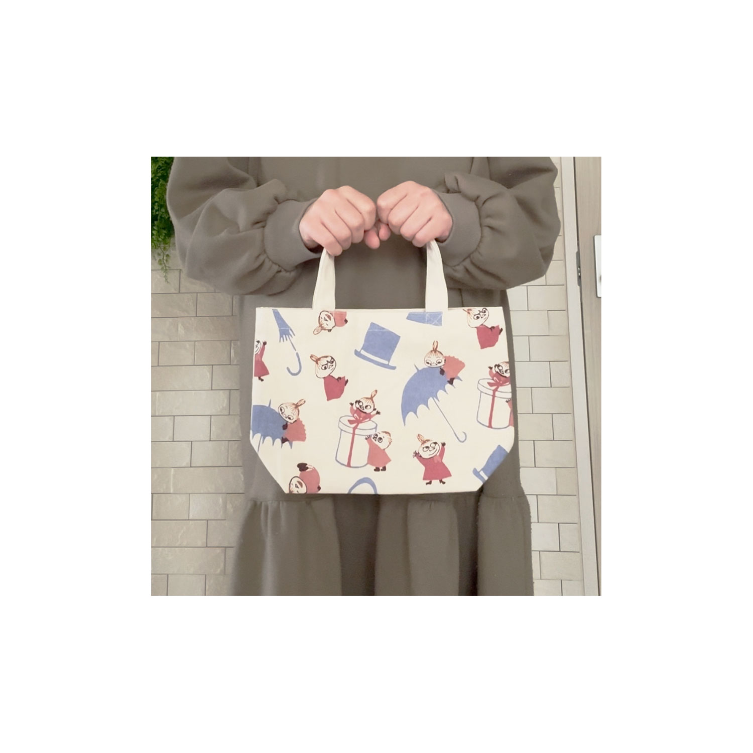 [公式] MOOMIN ムーミン マチ付きランチバッグ きょうだい